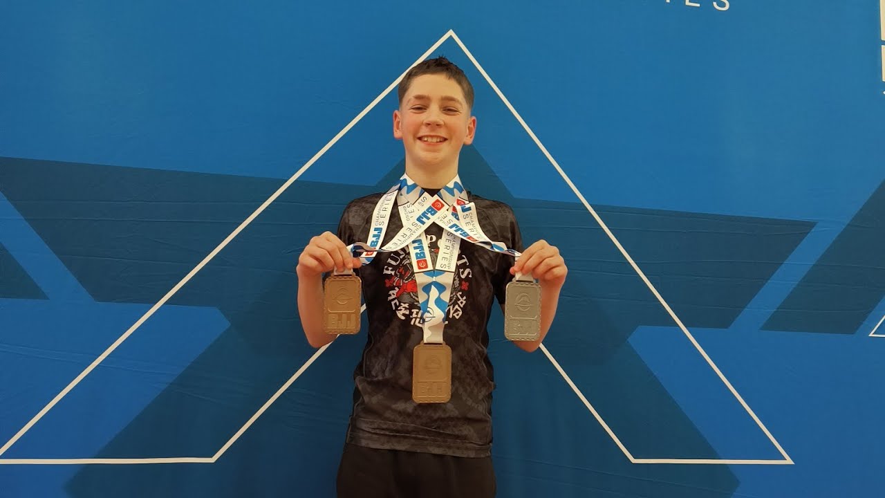 Double gold and a silver today at the Fuji BJJ event! Podium promotion on top of it!!