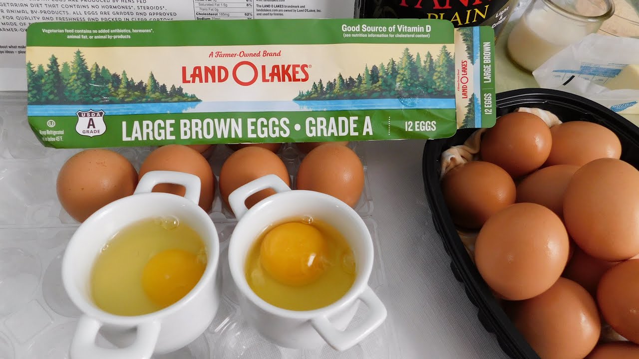 Land O Lakes All-Natural Large Brown Eggs - YouTube