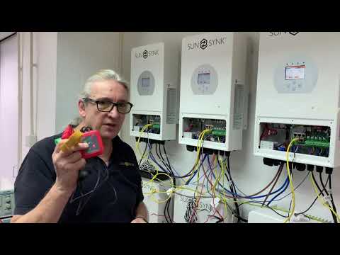 Wiring 6 x  5.5 kW inverter is in parallel