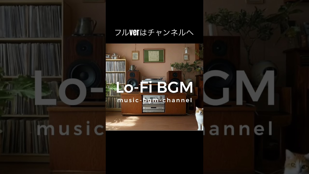 【Relaxation】Gentle Daily Chill｜cat｜Lofi BGM｜1Hour 