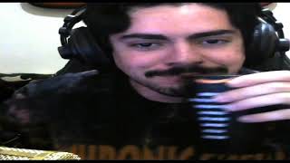 Streamer aggressively does asmr