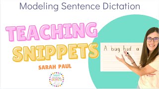 Introducing Sentence Dictation
