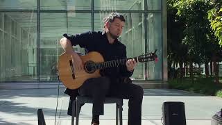 Daniel Fríes At Saleforce In San Francisco Playing His Composition Sevilla Sunset