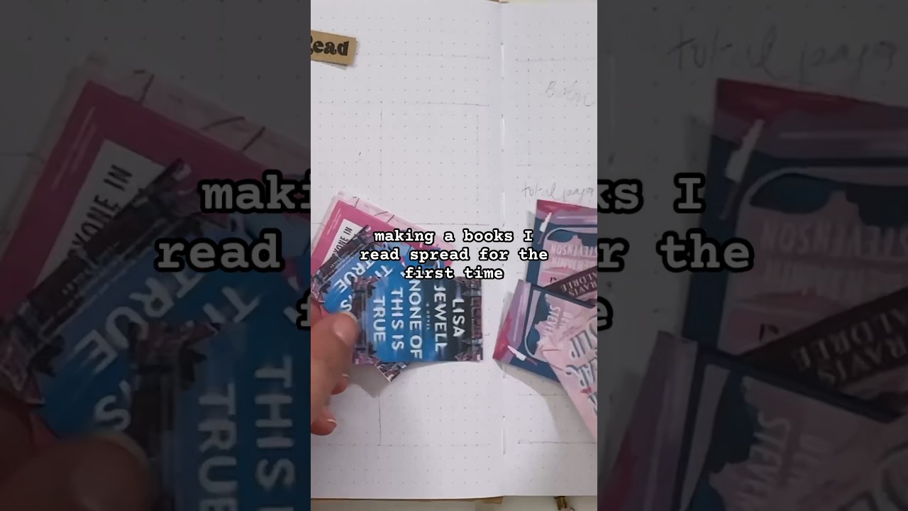 And i messed this spread up 😂 