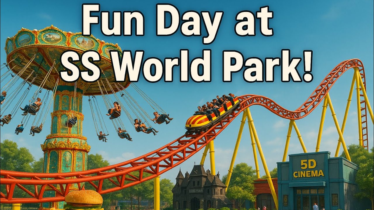 Fun & Thrill at SS World Park!! | Ultimate Adventure | Full Tour 🎡