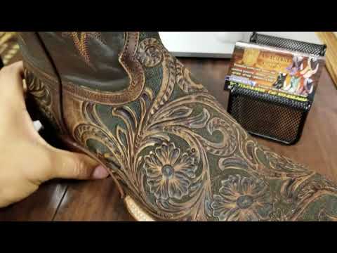 Custom Handtooled Boots