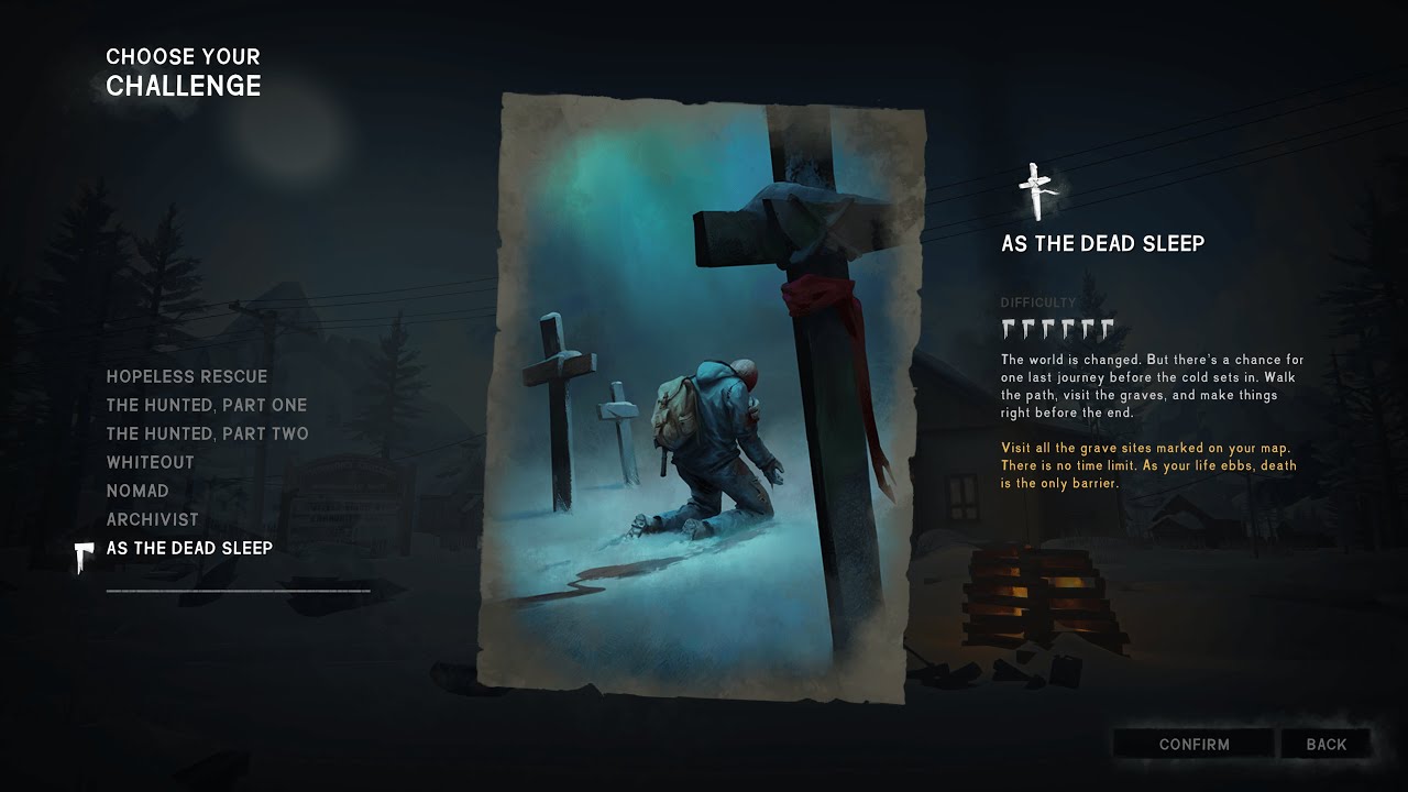 As the dead sleep in The Long Dark - YouTube