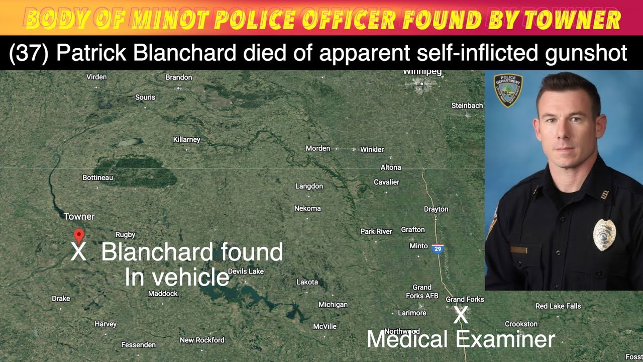 Body Of Minot Police Officer Found By Towner, North Dakota YouTube