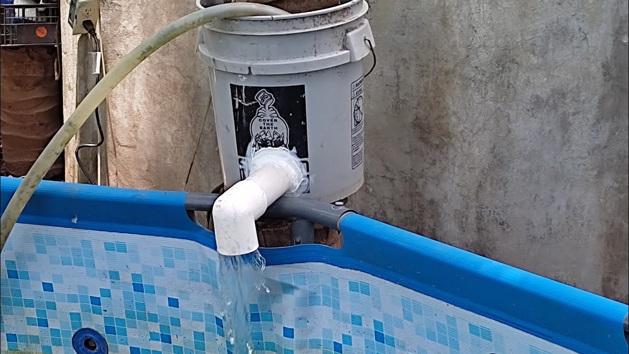 Como construir filtro  para estanque o pecera super eficiente