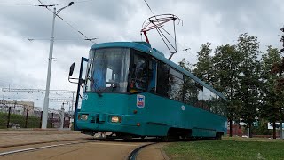 Минский трамвай. На АКСМ-60102МН по 1 маршруту | Minsk Tram. Route №1