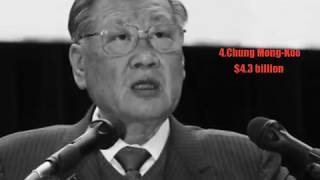 TOP 5 Richest People of South Korea