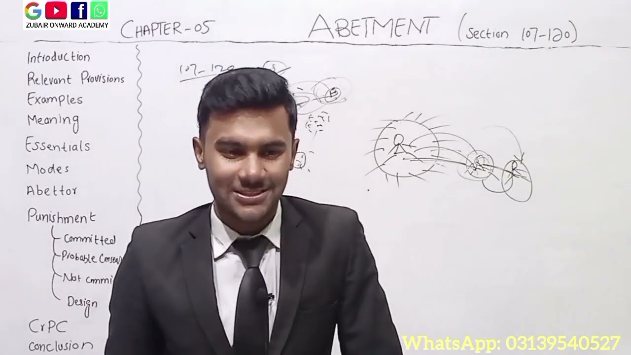 ABETMENT AND CRIMINAL CONSPIRACY IN PPC | CHAPTER 5 & 5A PPC | PAKISTAN PENAL CODE 1860 LECTURES