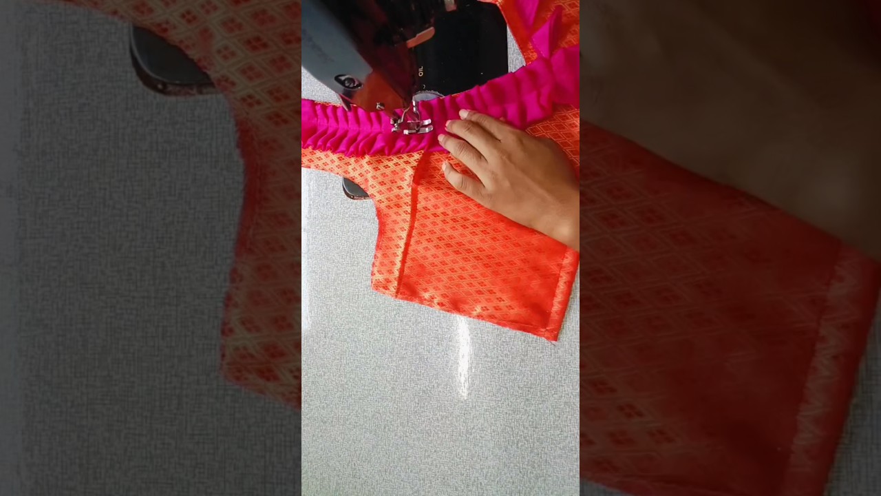 New Latest Model Blouse Back Neck Desing Cutting And Stitching Desinger Blouse Design 