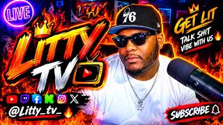 📺🔥Pull up to Litty TV where we talk shit, react, laugh, debate, and GET LIT 😂🗣️🎙️👀