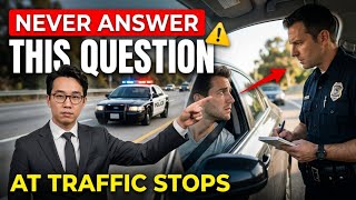 Never Answer This Last Police Question During a Traffic Stop