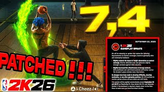 7’4 SHOOTING PATCH NOTES UPDATE 😱 DID 2K JUST BREAK SHOOTING