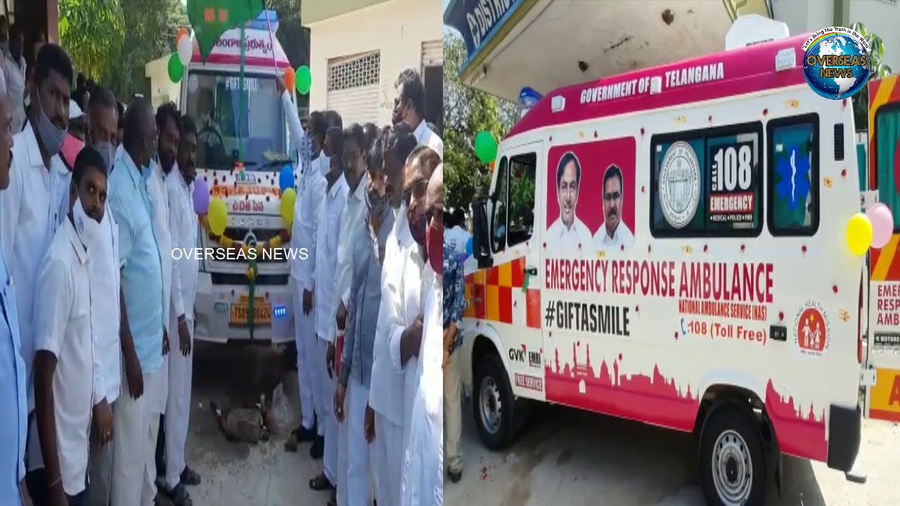 Minister Singireddy Niranjan Reddy Handed Over Ambulance to Wanaparthy Government Hospital| Overseas