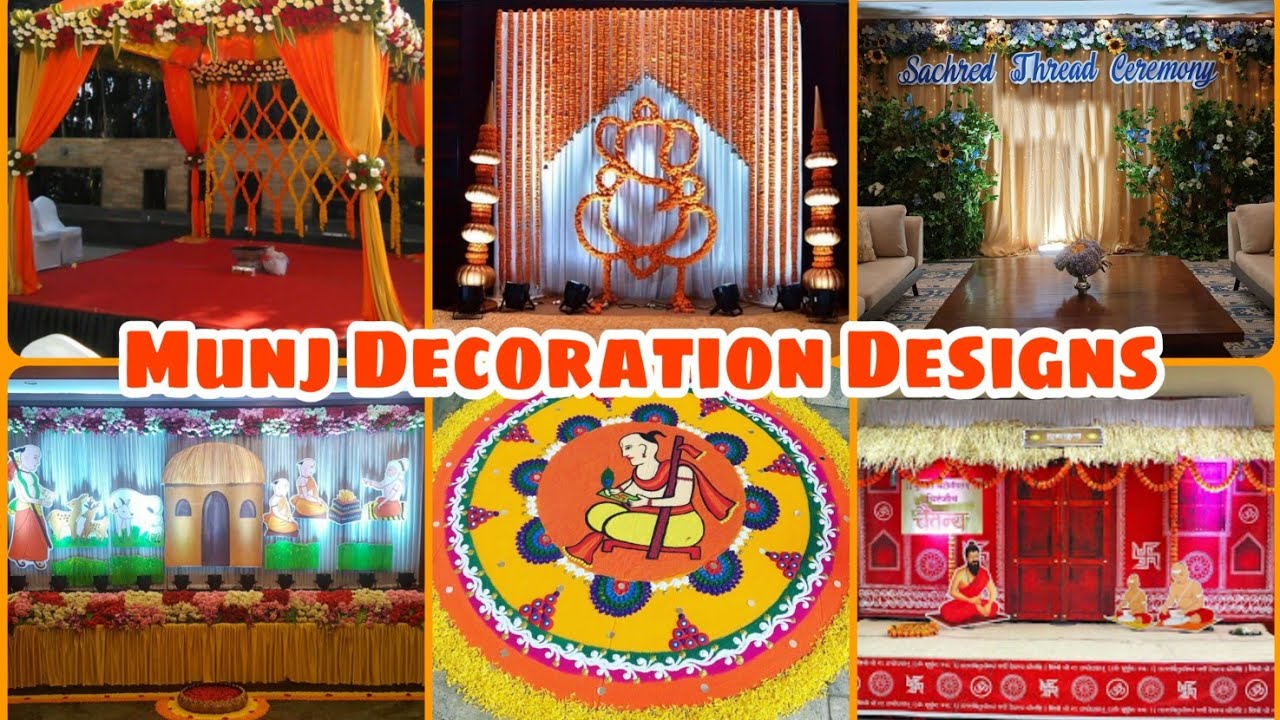 Thread ceremonyMunj SohalaUpnayanamMunj decorationPeshwai,Gurukul