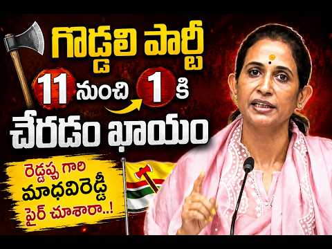 Live:  గొడ్డలి పార్టీకి డైలాగ్ తో రాడ్డు దించిన రెడ్డప్ప గారి మాధవిరెడ్డి | Ananya Media