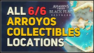 All Arroyos Collectible Locations Assassins Creed Black Flag Resynced