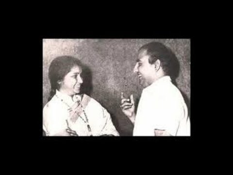 RAFI & ASHA~Film~GHAMAND-1955~Sathi O sathi Hum ne tumko kitni khushi se-Gulshan Sufi