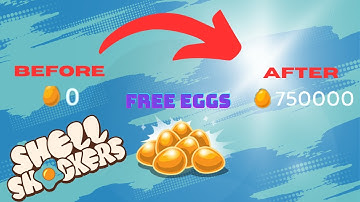 This is how I got 750000 Golden EGGS without doing anything! | Shell Shockers