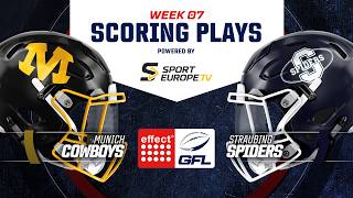 Munich Cowboys vs. Straubing Spiders | Highlights - effect® ENERGY GFL, Week 7 | SETV