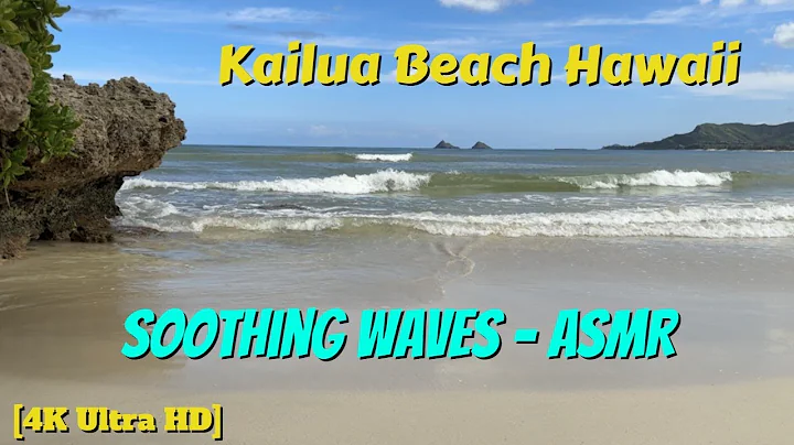 Kailua Beach Waves Oahu Hawaii - ASMR