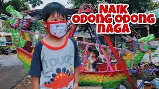 Pertama Kali Naik Odong Odong Naga