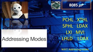 All you need to know about ADDRESSING MODES | Discussed with DATA TRANSFER GROUP OF INSTRUCTIONS