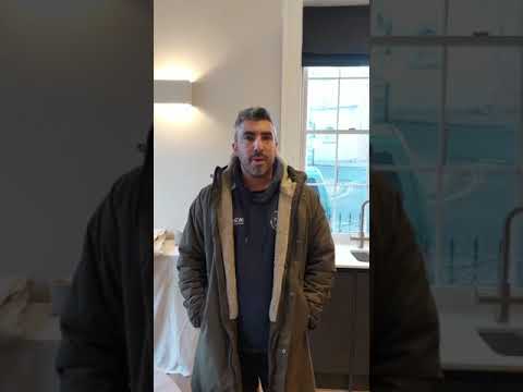Sami, a Bath property developer, giving a video testimonial for DSB Plastering