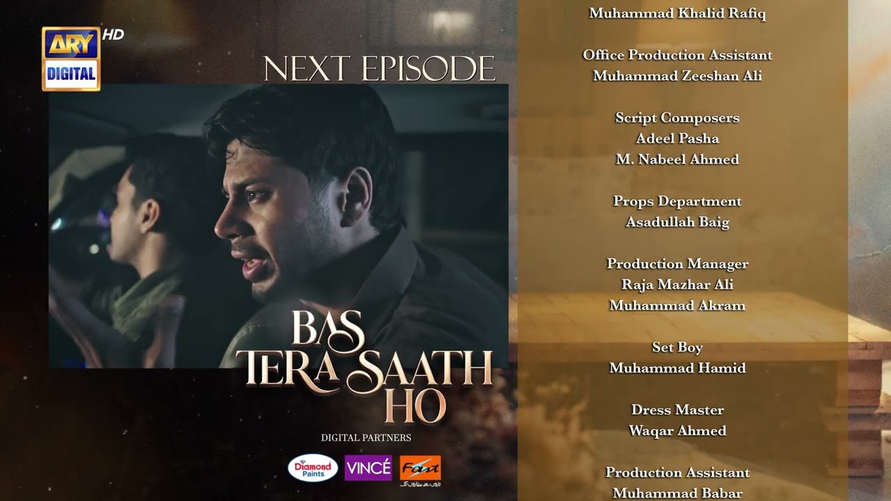 Bas Tera Saath Ho Episode 37 | Teaser | Farhan Saeed | Sana Javed | ARY Digital
