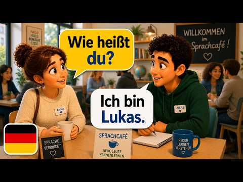 40 Minutes of Daily German Conversation | Useful Dialogues in German (Level A1–A2)