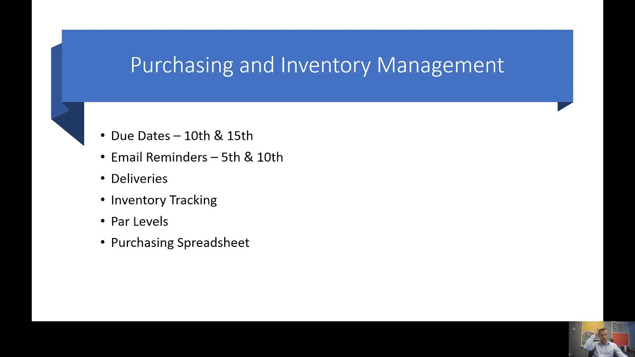 Purchasing & Inventory Management Training (2022)