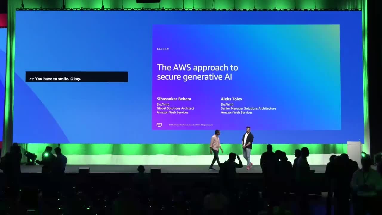 AWS Summit Hamburg 2025 - The AWS approach to secure generative AI