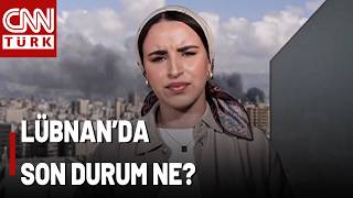 İsrailin Bombaladığı Lübnanda Şu An Cnn Muhabiri Sıcak Bölgeden Anbean Aktardı
