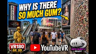 Las Vegas Strip Walk in 3D VR180 | Horseshoe to Flamingo!