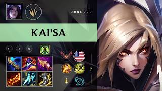 Kai'Sa Jungle vs Jarvan IV - NA Grandmaster Patch 26.09