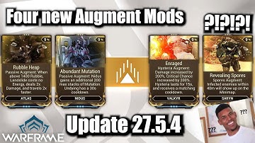 New Augment Mods for Atlas, Nidus, Saryn and Valkyr! - Update 27.5.4 | Warframe