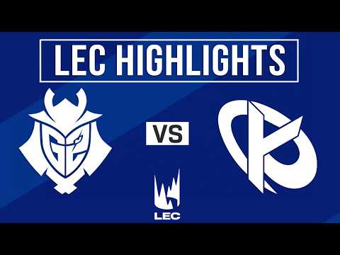G2 vs KC ALL GAMES Highlights | LEC Spring 2026 | G2 Esports vs Karmine Corp
