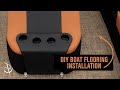 How to Install Woven Vinyl Flooring on a Speedboat