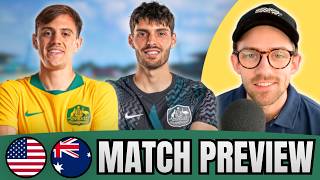 USA v AUSTRALIA PREVIEW | Can Socceroos Shock The World Again?