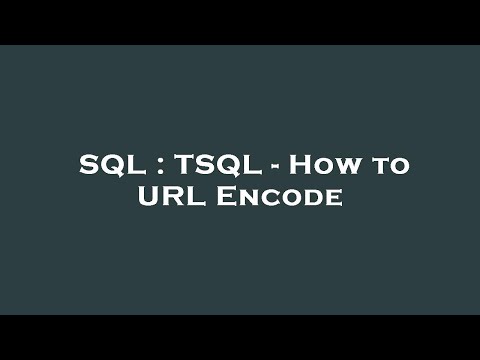 SQL : TSQL