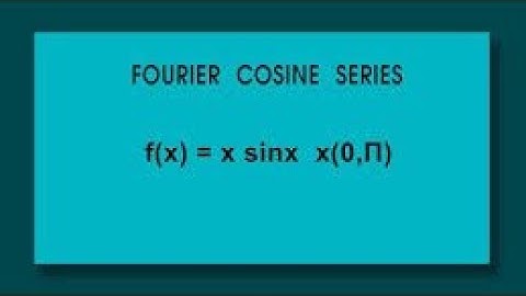 Half range cosine series(part-2)| Partial differential equations and transforms| sns institutions