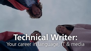 Technical Writer: Your Career in Language, IT and Media