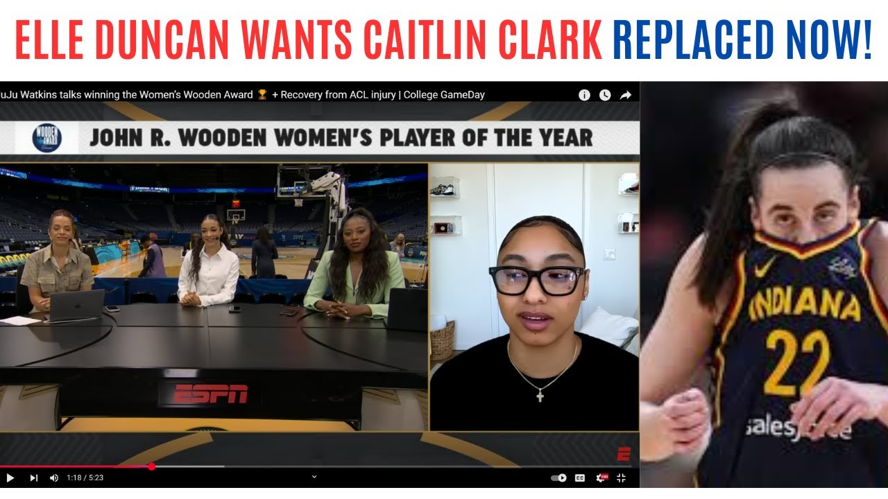 Elle Duncan Continues with Her Attempts to Replace Caitlin Clark as the Face of Women's Basketball!