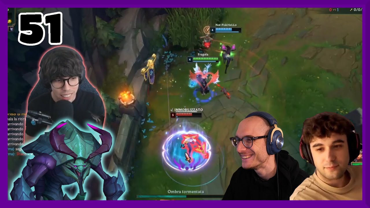 FRAGOLA HERALD GOD 🍓 😇 PENTA DEL POETA  🍿 💯 - Lol Italia Highlights 51