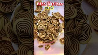 Bánh lỗ tai heo giòn rụm, ngọt nhẹ, béo bùi #anvat #mukbang