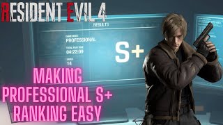 Resident Evil 4 Remake Tips On Making Professional S  Rank Easy