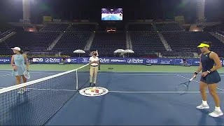 Iga Swiatek Vs. Garbine Muguruza 2021 Dubai Round 3 Wta Match Highlights